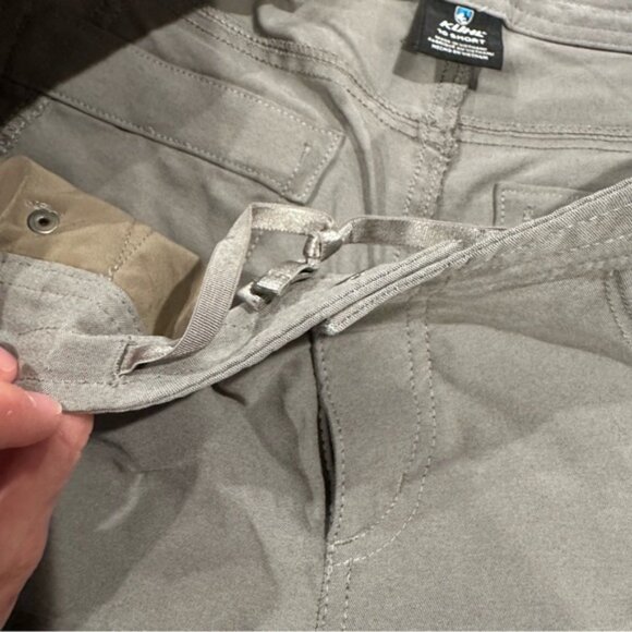 Kuhl Gray / Taupe Hiking Pants Size 10 Short - Picture 6 of 8